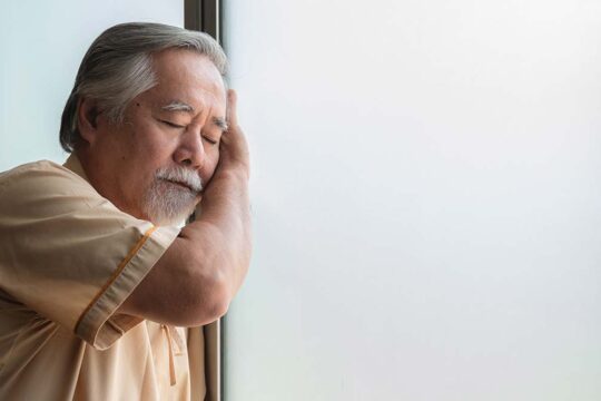 Elderly Person Feeling Tired All the Time