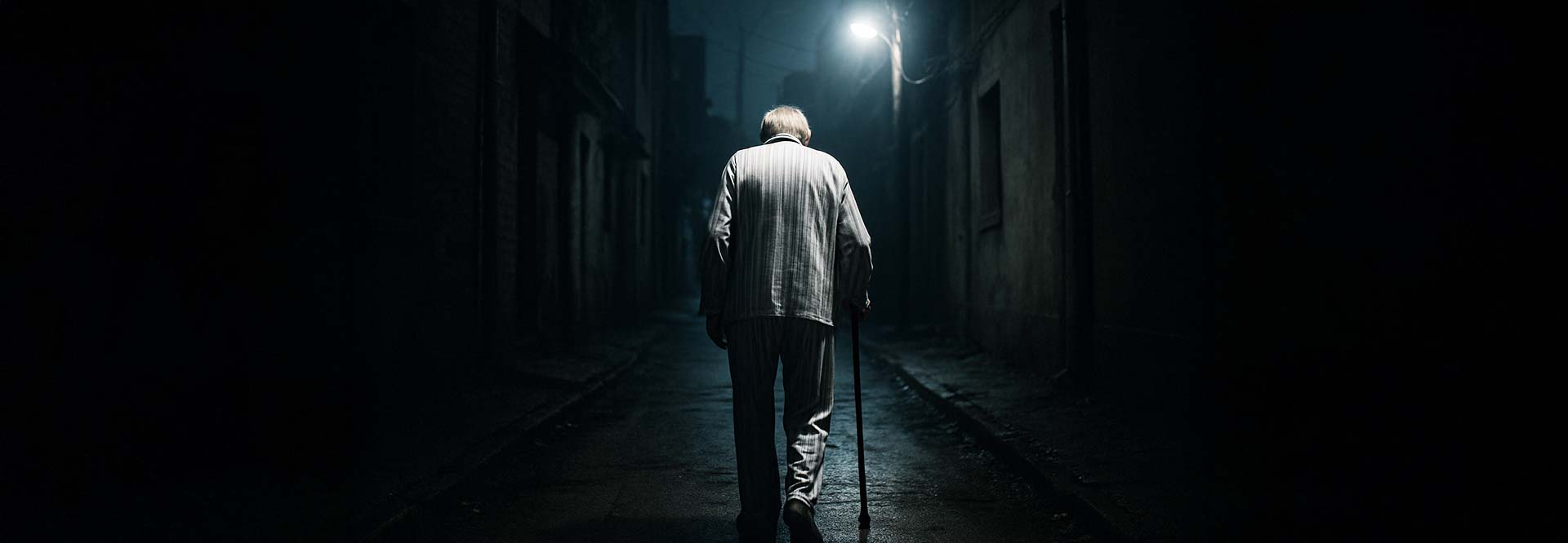 Dementia Patient Wandering at Night